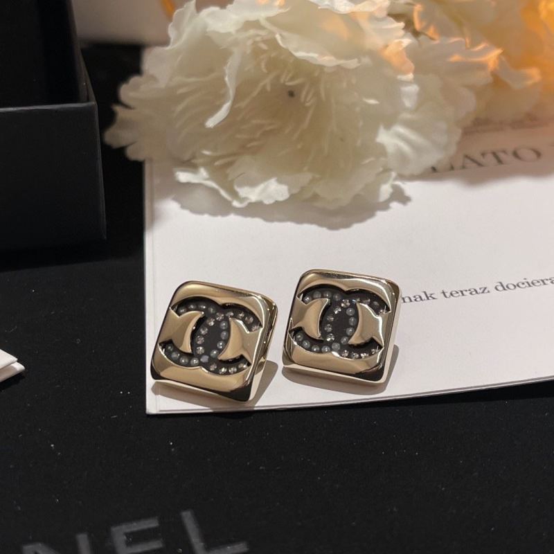 Ch*el earrings